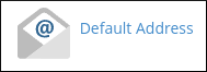 cPanel - Email - Default Address icon